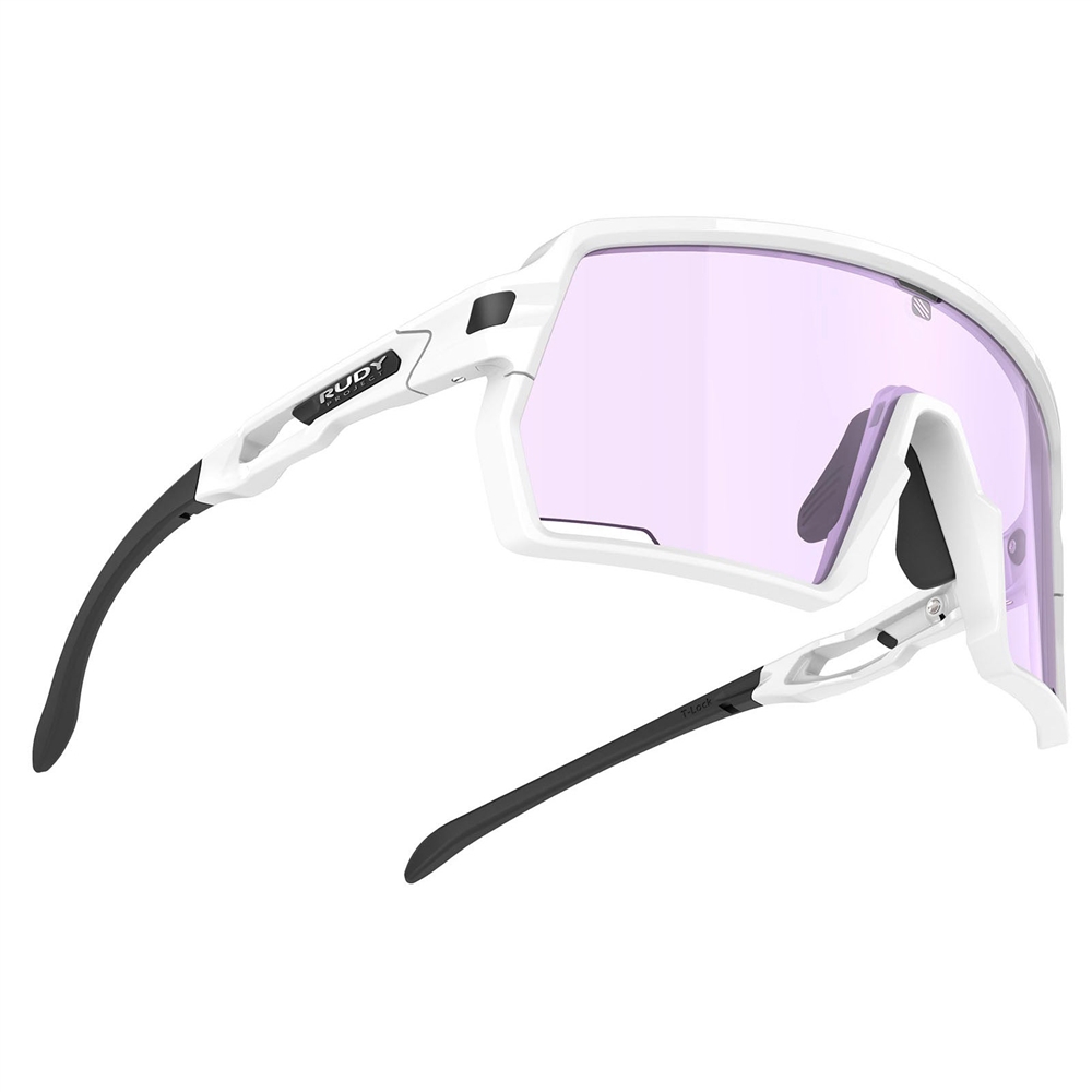 Kelion ImpactX PH Sunglasses - White Gloss/2Laser Purple