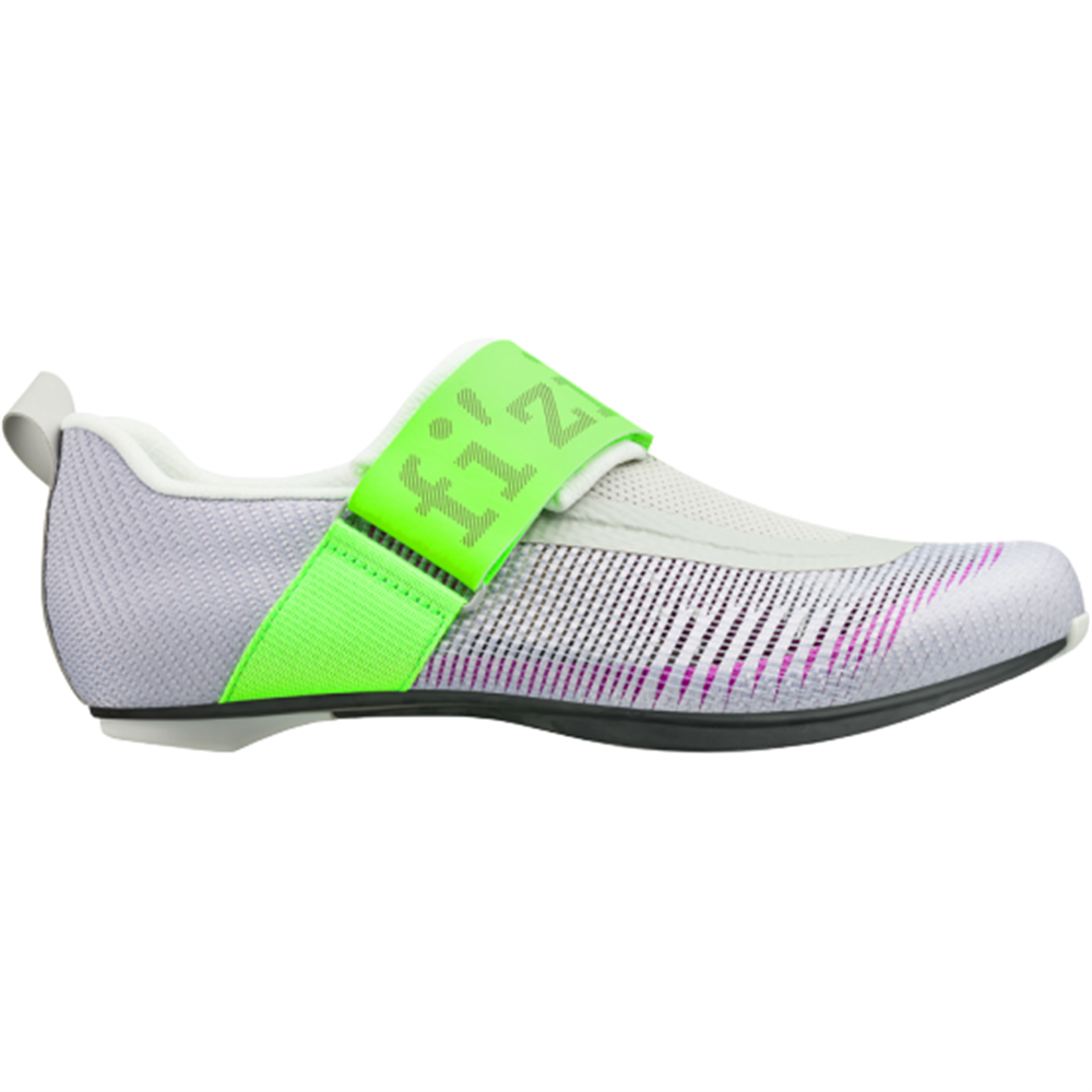 Transiro Hydra Aeroweave Carbon Triathlon Shoes - Purple/Green