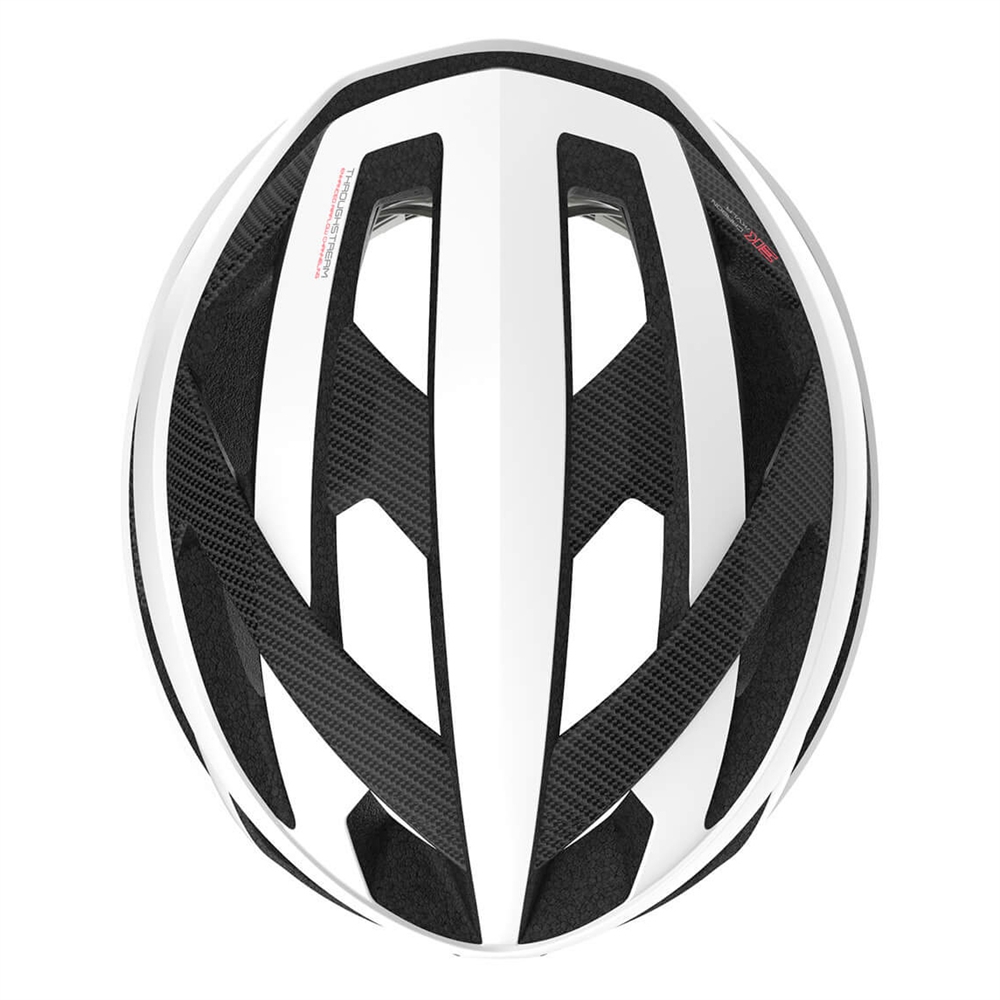 Rebel Road Helmet - Matte Carbon White