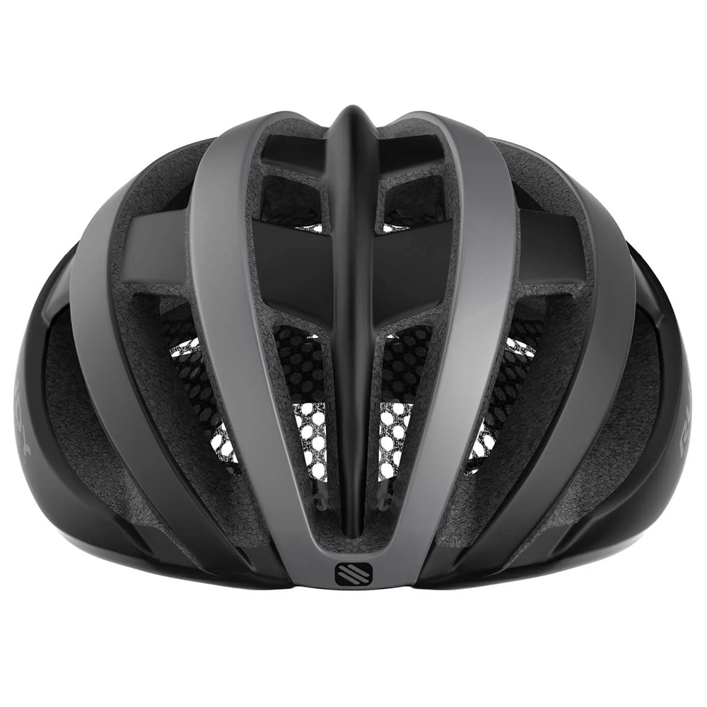Venger Road Helmet - Titanium/Matte Black