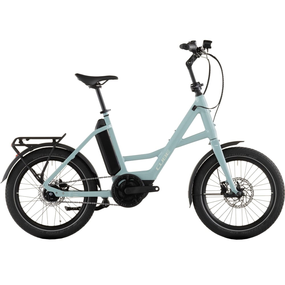 Compact Hybrid Comfort 545 Electric Urban Bike - Skylight Blue/Blue (2026)