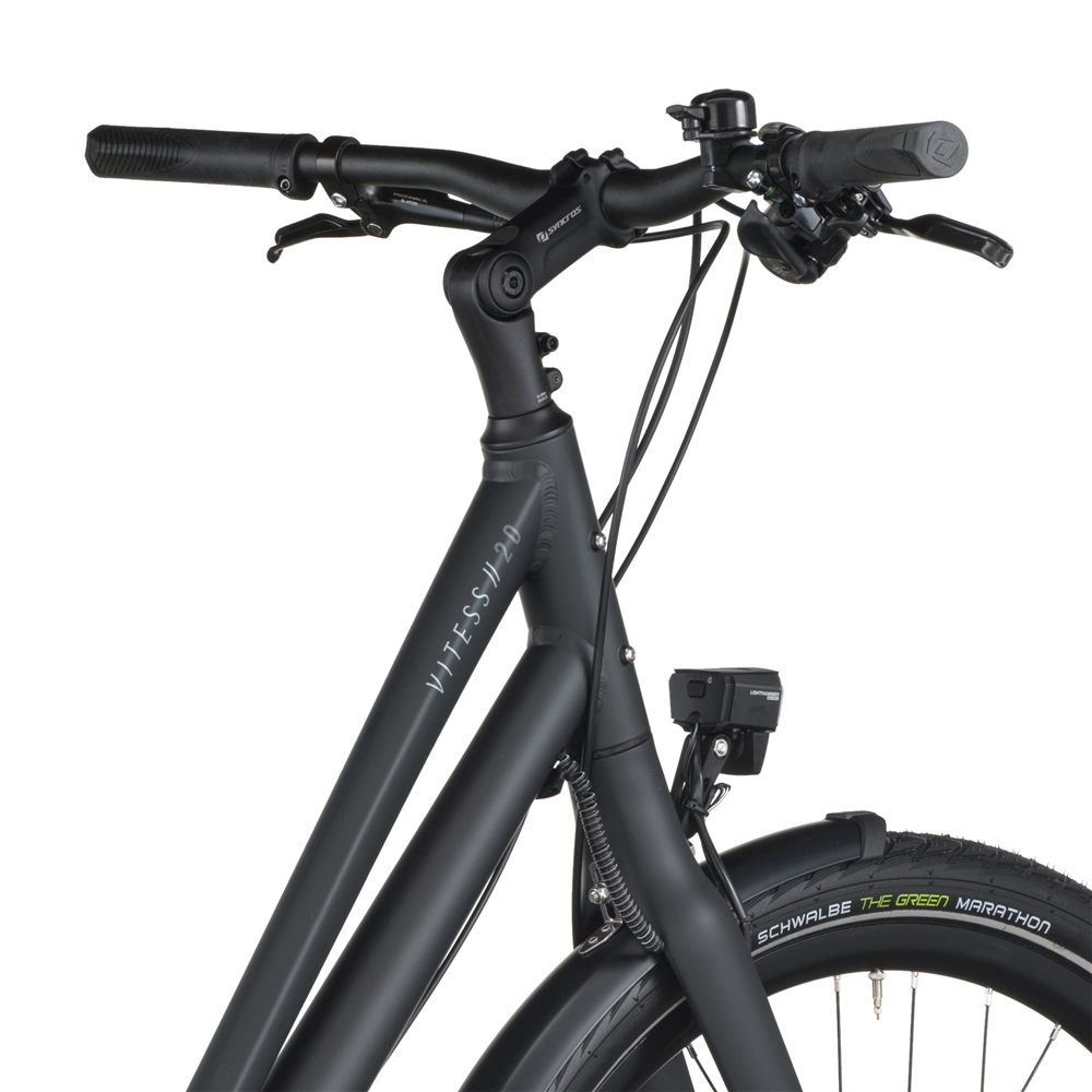 Vitess 20 Rigid Amsterdam Hybrid Bike - Matt Black (2026)
