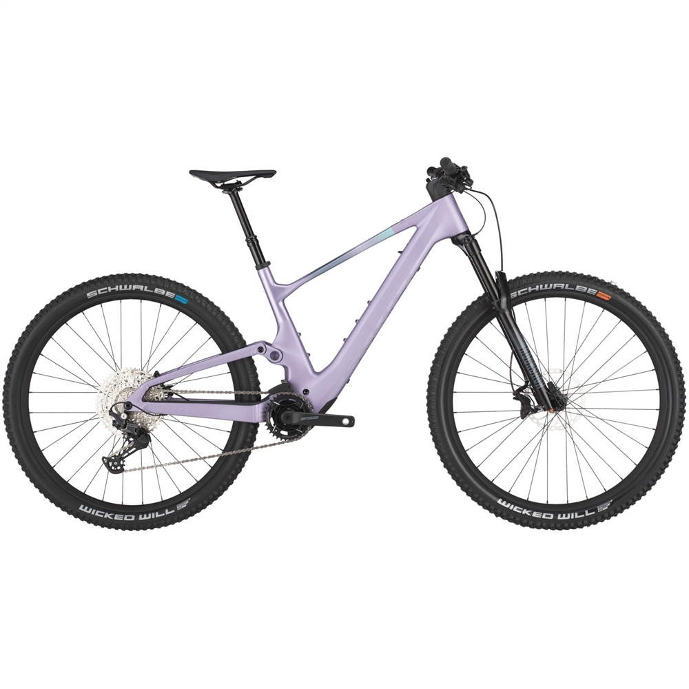 Lumen 920 Electric Full Suspension Mountain Bike - Mauve Purple (2025)