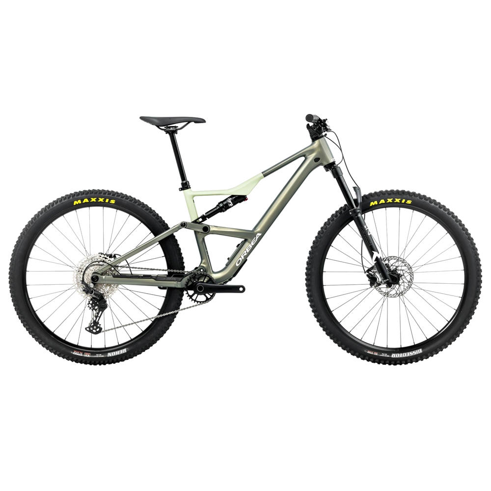 Occam SL H30 Full Suspension Mountain Bike - Spaceship Green/Acid Gum (2026)