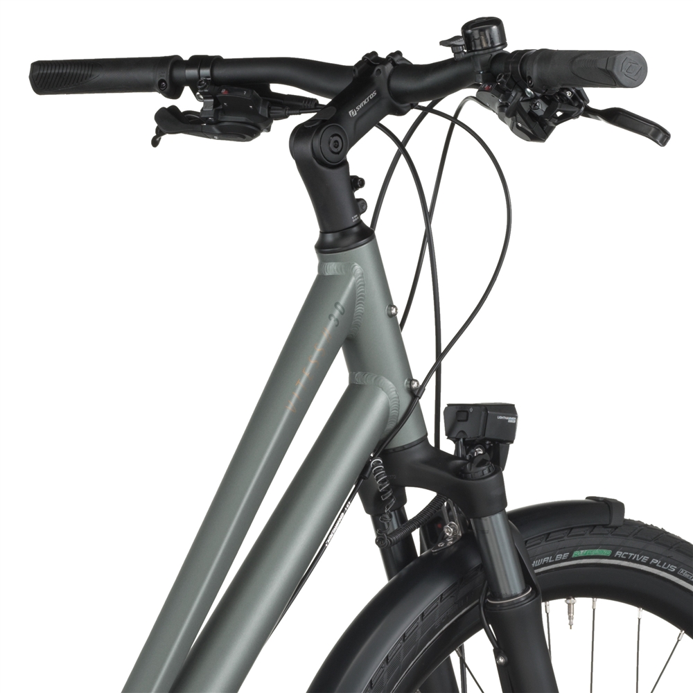 Vitess 30 Amsterdam Hybrid Bike - Highland Grey (2026)