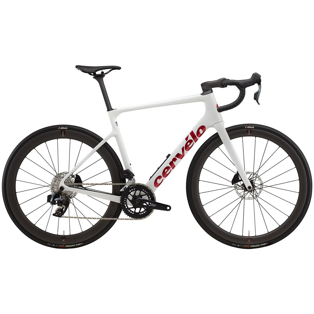Caledonia-5 Rival AXS Road Bike - Vanilla/Cherry (2026)