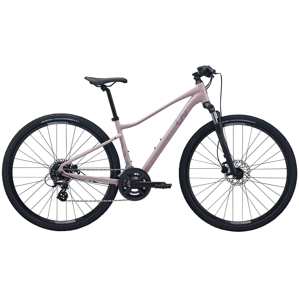 Rove 4 Ladies Hybrid Bike - Rosy Brown (2026)