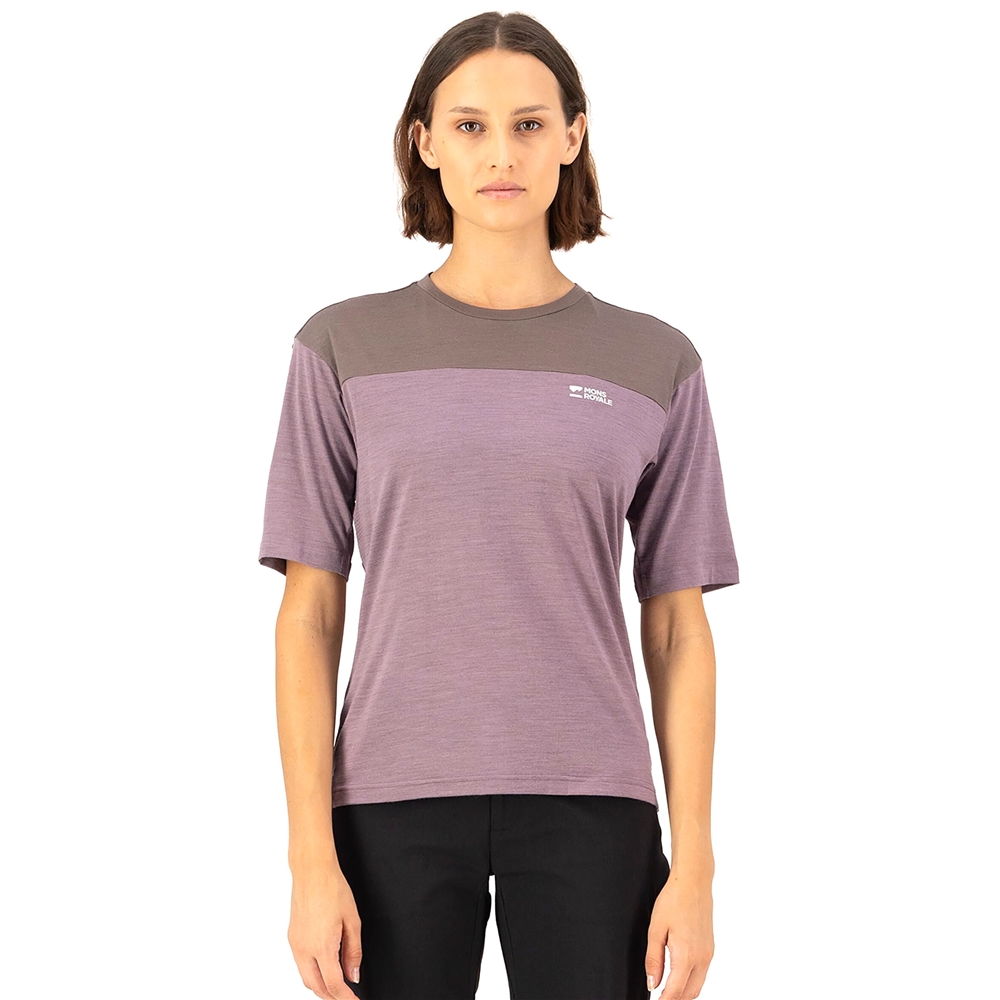 Ladies Diversion Merino Jersey - Mauve / Iron (2025)