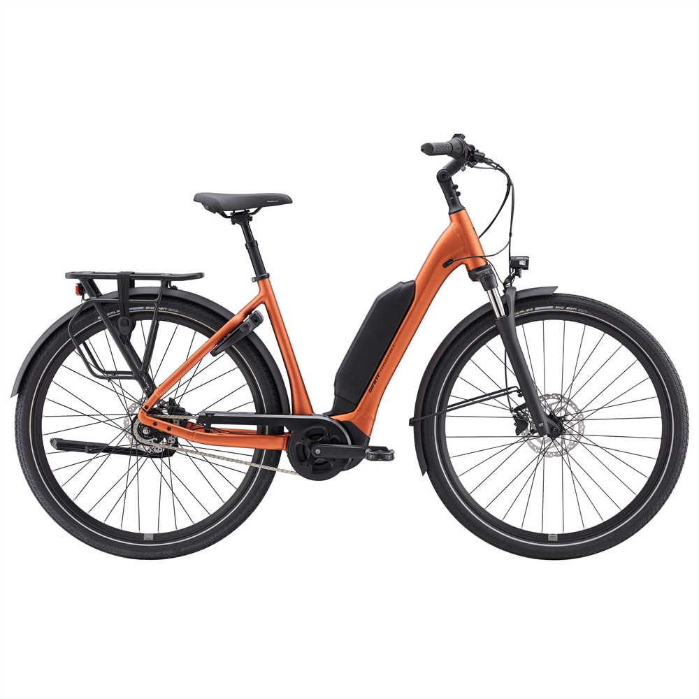 Expression E+ 1 Electric Hybrid Bike - Copper Coin (2024)