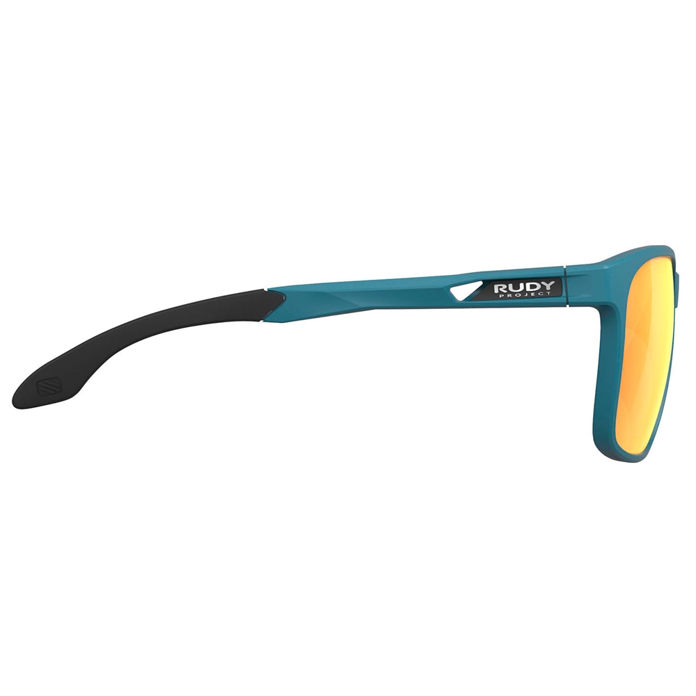 Lightflow A RP Optics Sunglasses - Teal Matte/Multilaser Orange