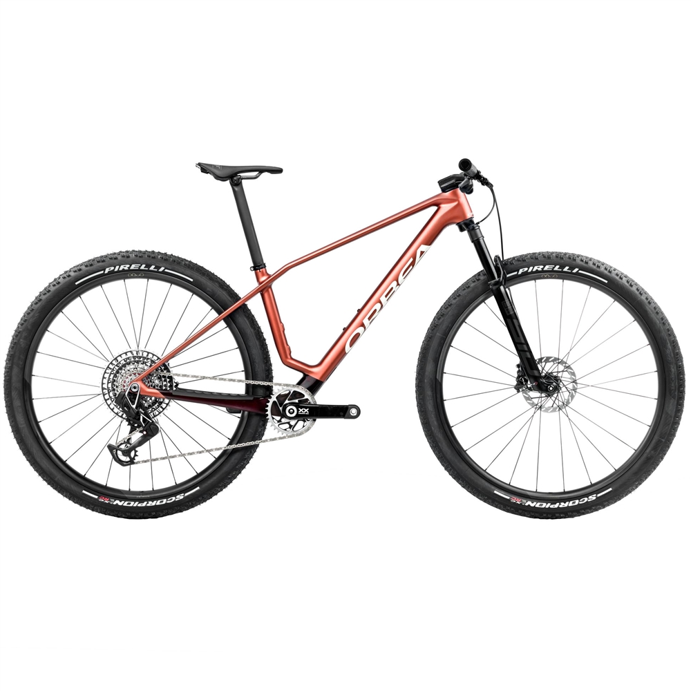 Alma M-Ltd Hardtail Mountain Bike - Mars Red/Metallic Burgundy Red (2025)
