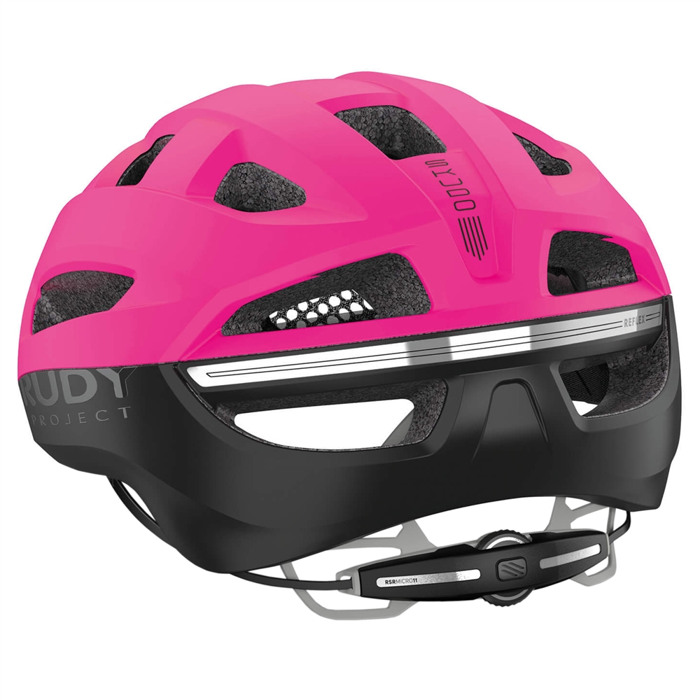 Skudo Road Helmet - Pink Fluo/Matte Black