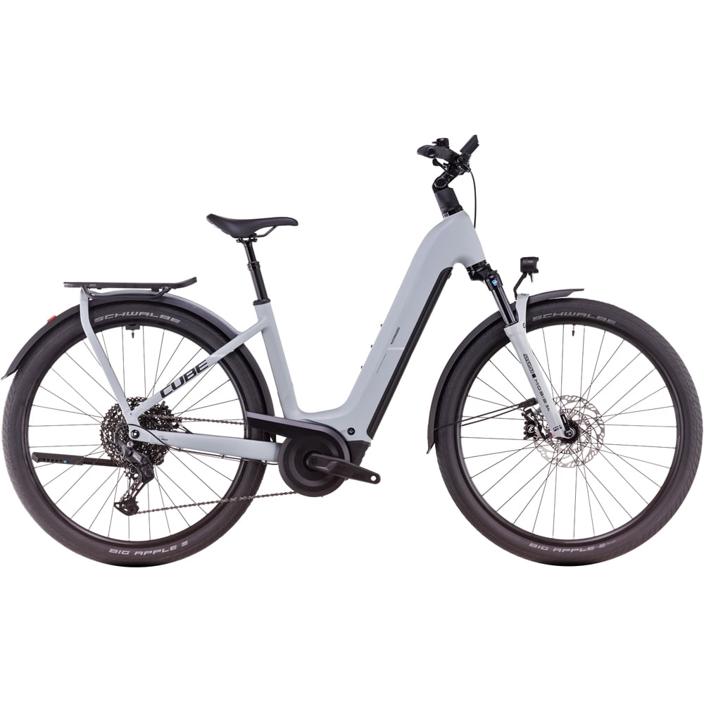 Kathmandu Hybrid EX 800 Easy-Entry Electric Hybrid Bike - Haze/Black (2025)