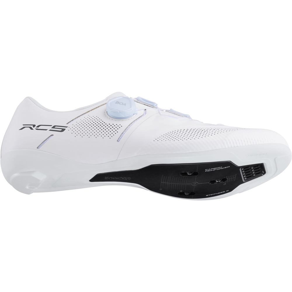 Shimano RC5 Road Shoes - White (2026) | Westbrook Cycles