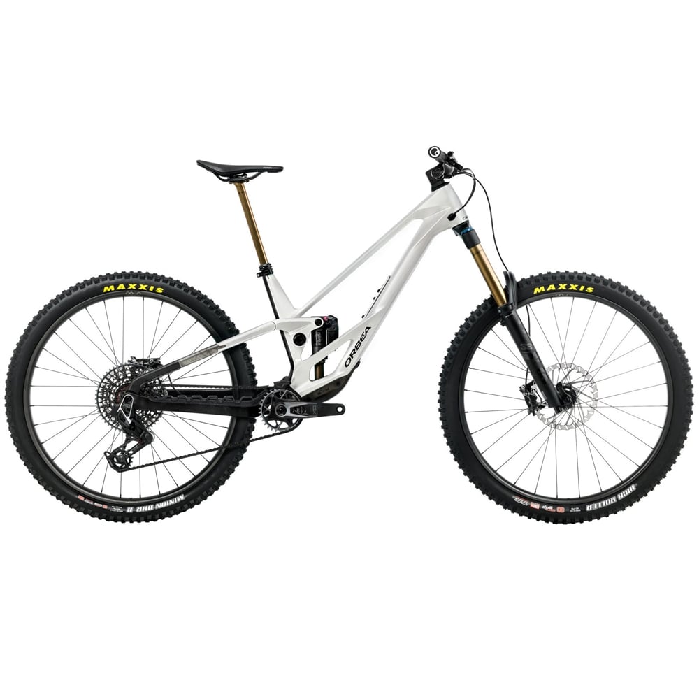 Rallon E-LTD Full Suspension Mountain Bike - White Chic/Diamond Black (2026)