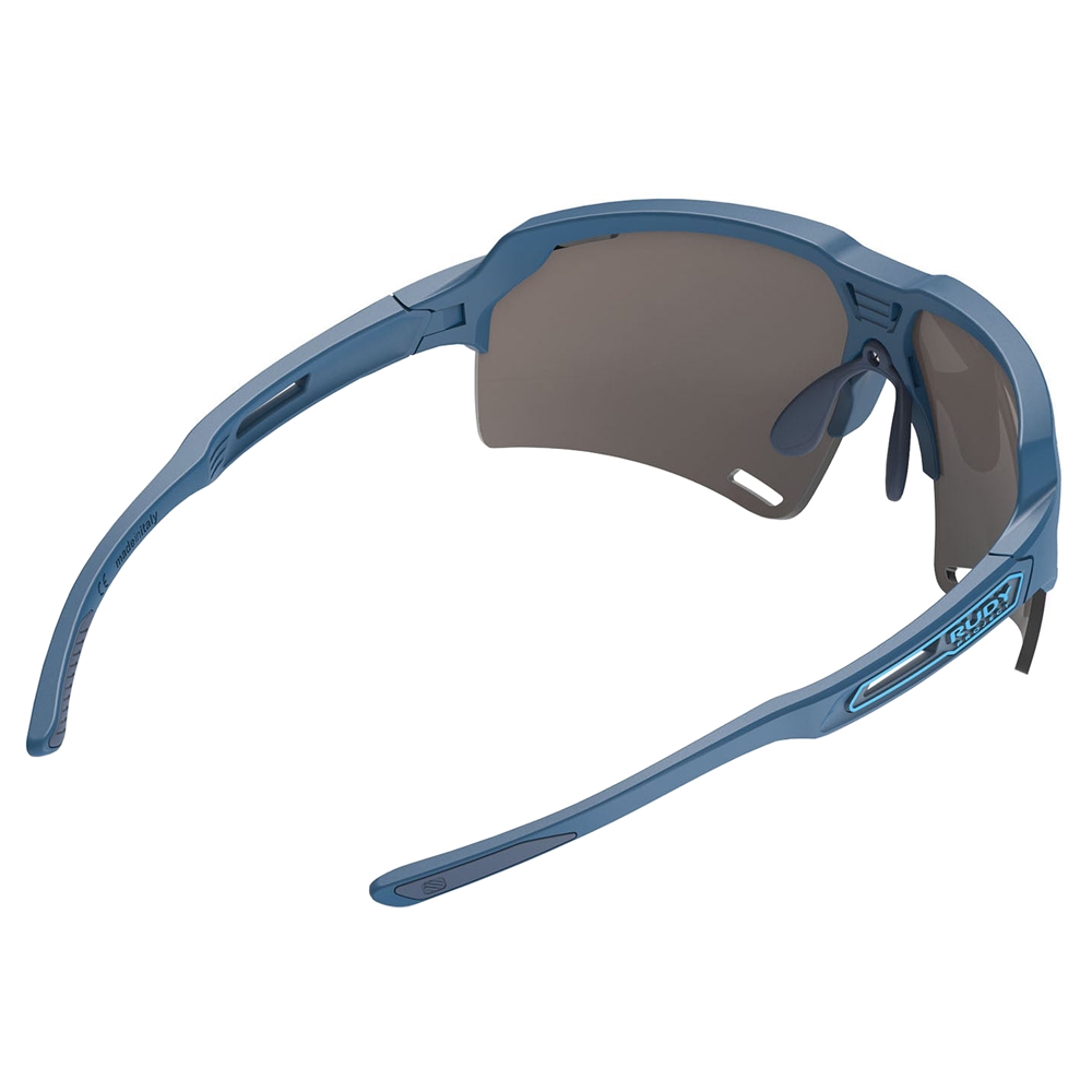 Deltabeat RP Optics Sunglasses - Pacific Blue Matte/Multilaser Ice