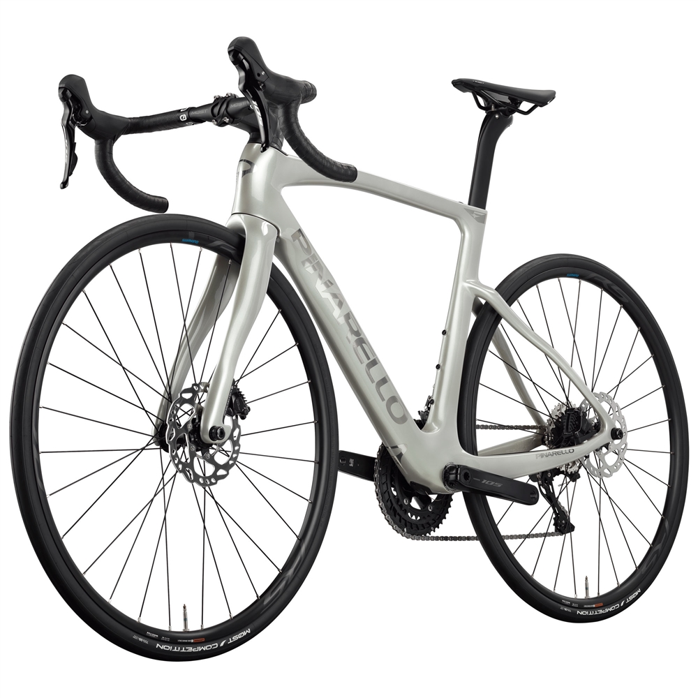 Pinarello F1 105 Road Bike - Comet Silver (2026) | Westbrook Cycles