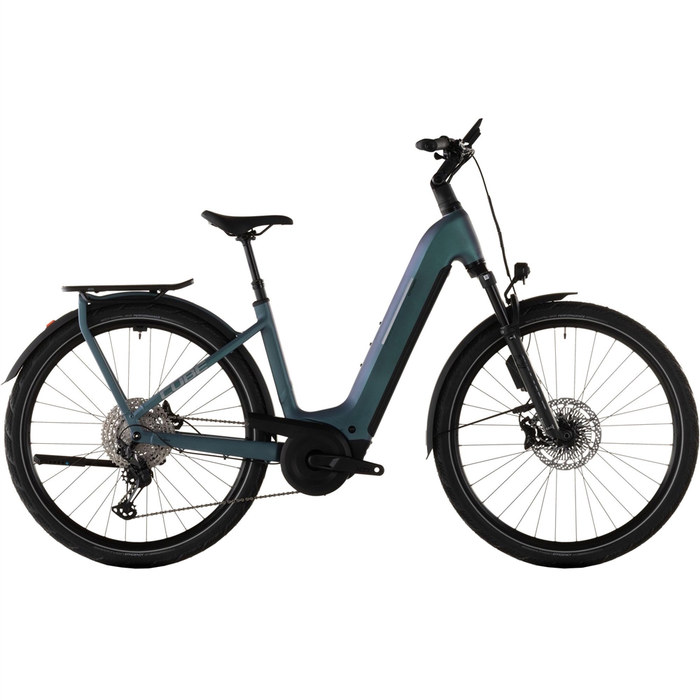 Kathmandu Hybrid EXC 800 Easy Entry Electric Hybrid Bike - Smaragd Grey/Prism (2026)