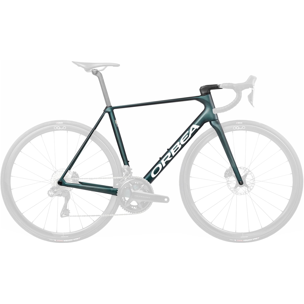 Orca OMR Road Bike Frameset - Escape Green/Carbon View Matt (2026)