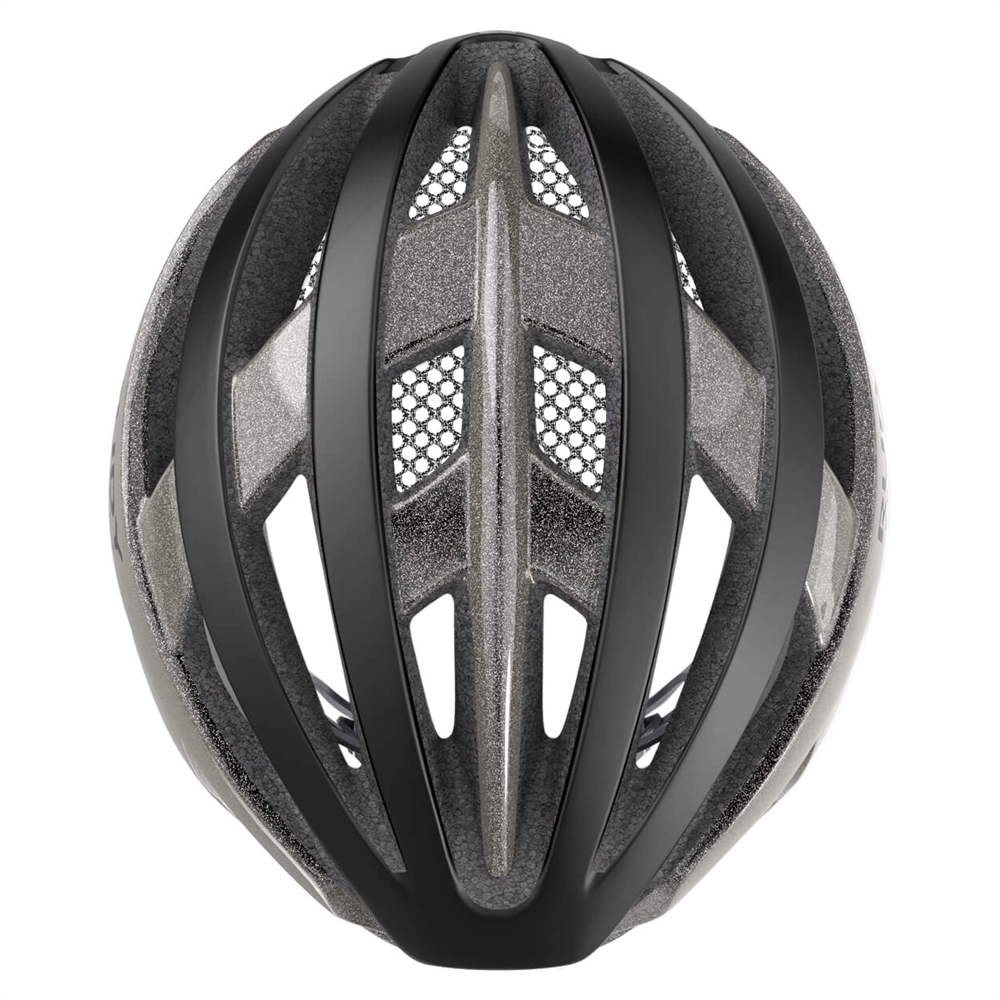 Venger Road Helmet - Reflective Matte/Shiny Gun