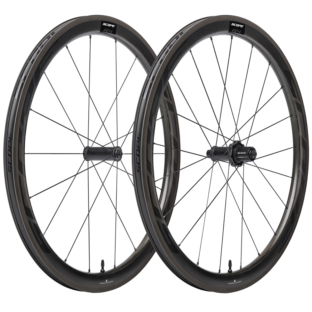 Scope Cycling R4 Rim Carbon Road Wheelset | Westbrook Cycles