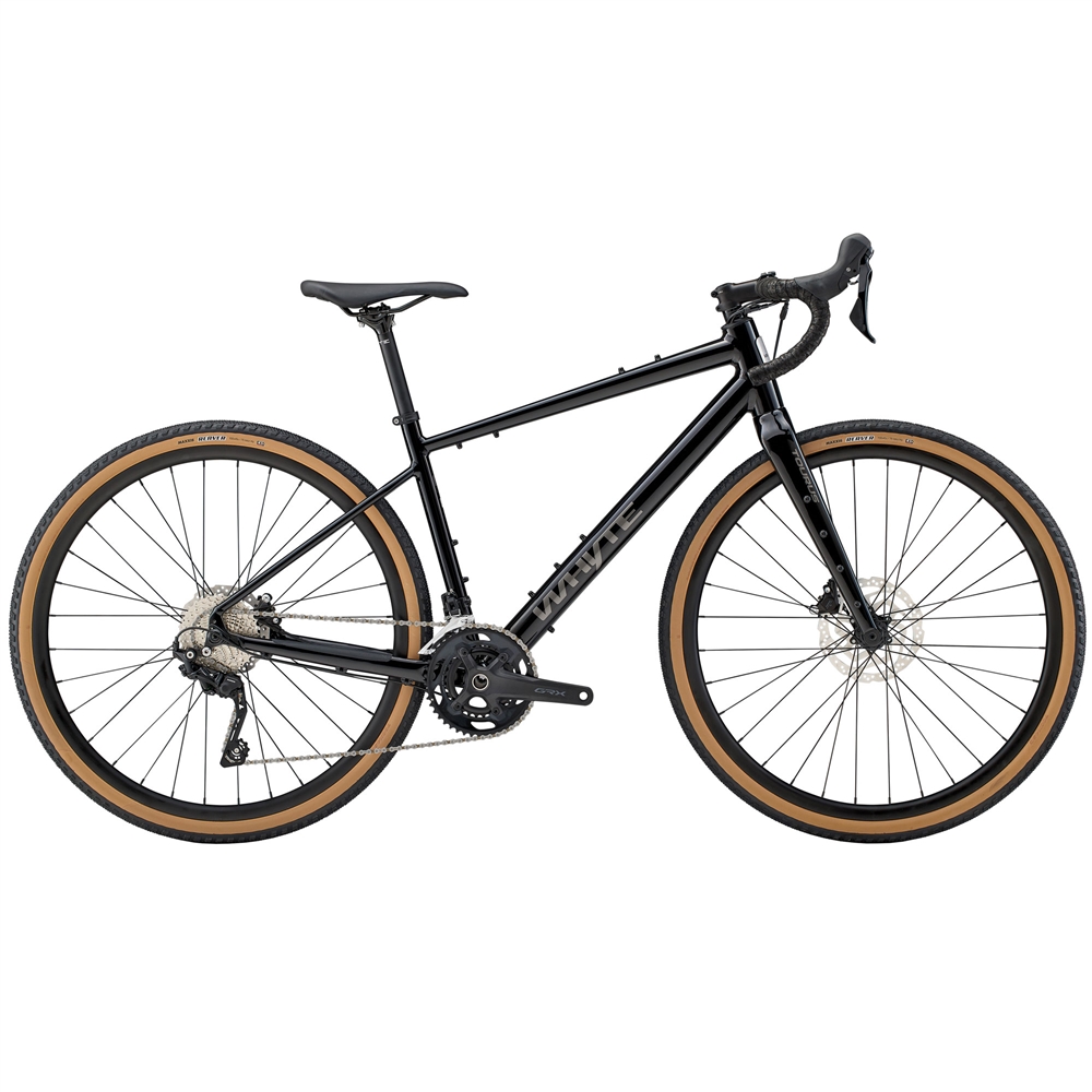 Tourus Gravel Bike - Gloss Black/Silver (2026)