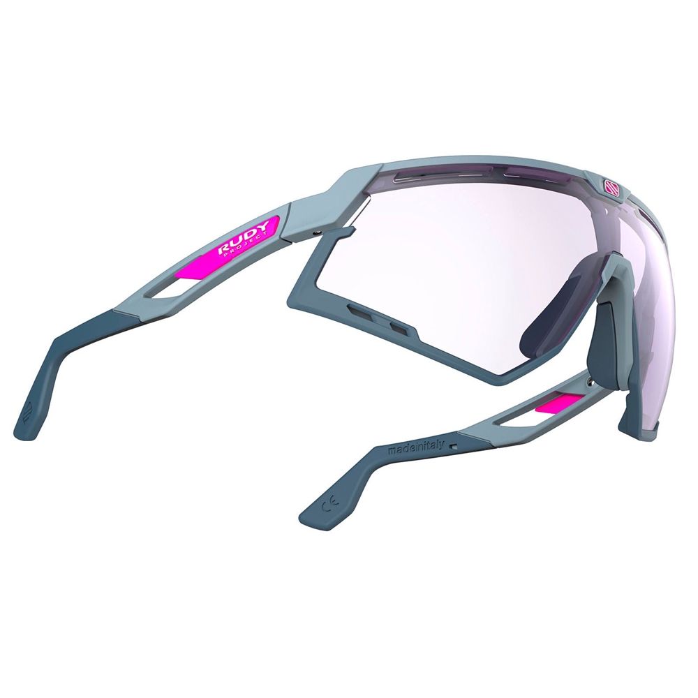 Defender ImpactX PH Sunglasses - Glacier Matte/Bumpers Avio/2Laser Purple