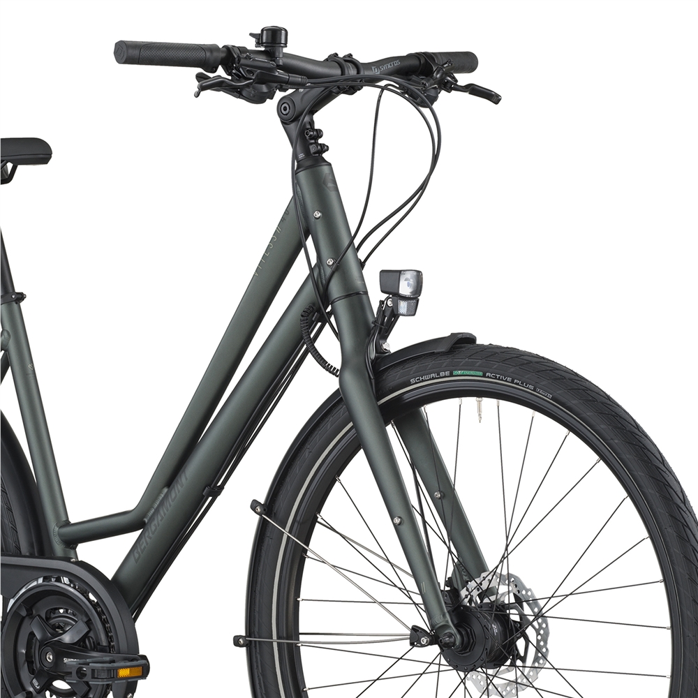 Vitess 40 Rigid Amsterdam Hybrid Bike - Kelp Green (2026)