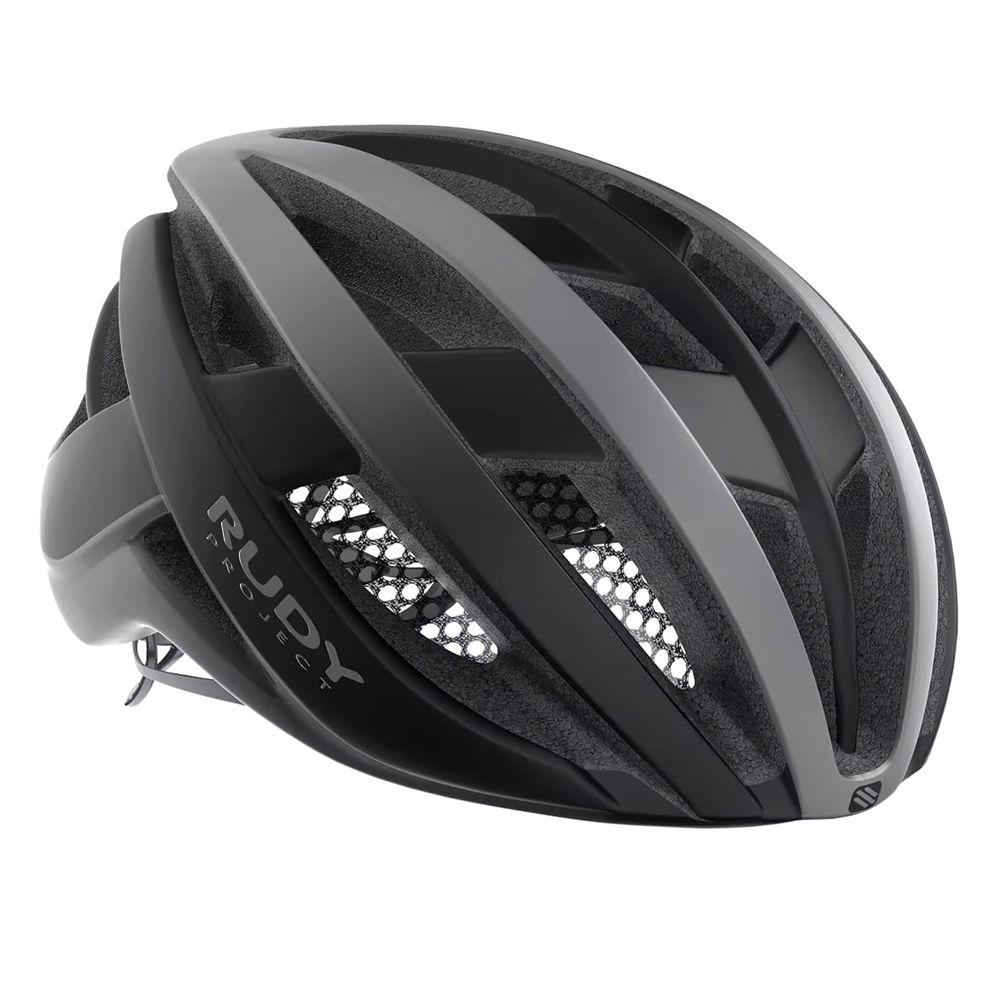 Venger Road Helmet - Titanium/Matte Black