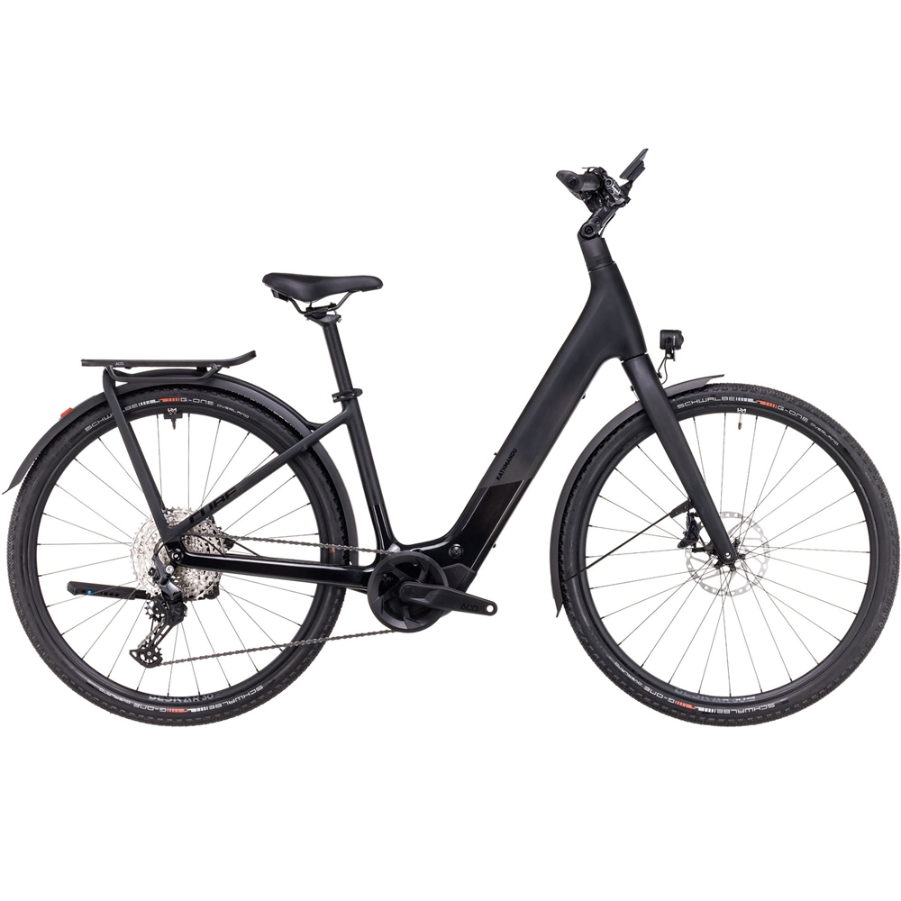 Kathmandu Hybrid C:62 SLX 400X Easy-Entry Electric Hybrid Bike - Carbon/Black (2025)