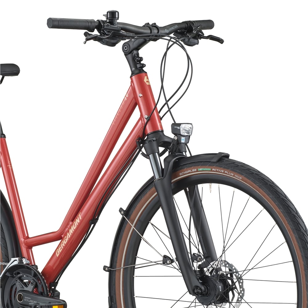 Vitess 30 Amsterdam Hybrid Bike - Metallic Red (2026)