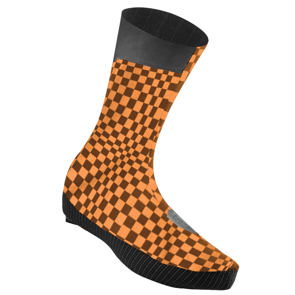 Hybrid Overshoes - Check Poppy Orange (2025)