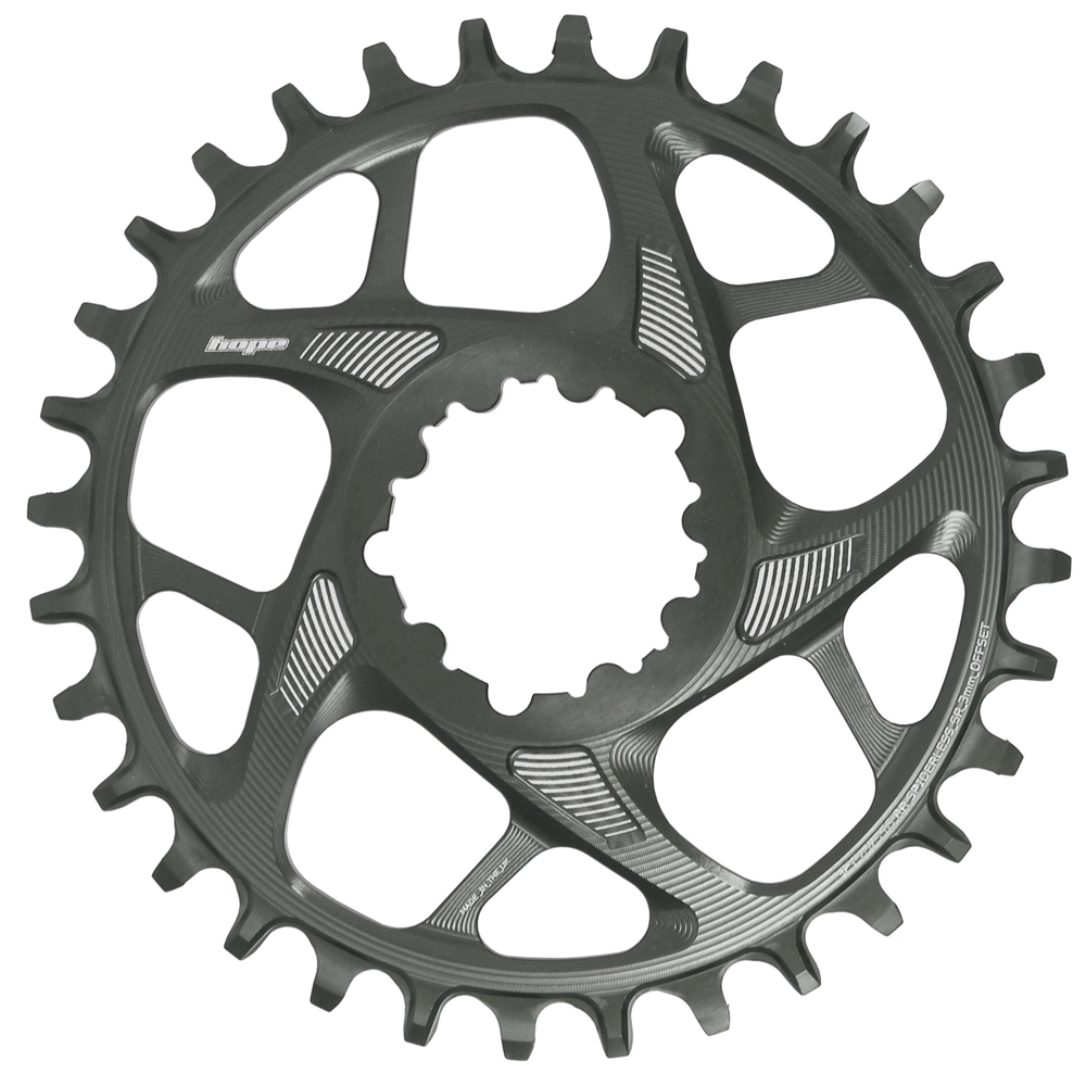 R22 Spiderless Sram 3-Bolt Direct Mount Chainring