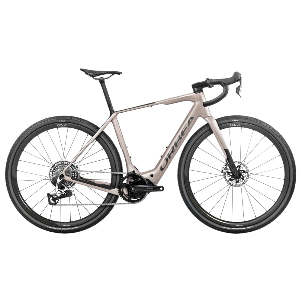 Denna M11e Electric Gravel Bike - Nickel Matt/Carbon Raw Gloss (2025)