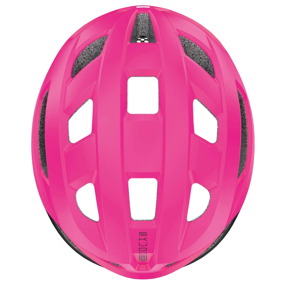 Skudo Road Helmet - Pink Fluo/Matte Black