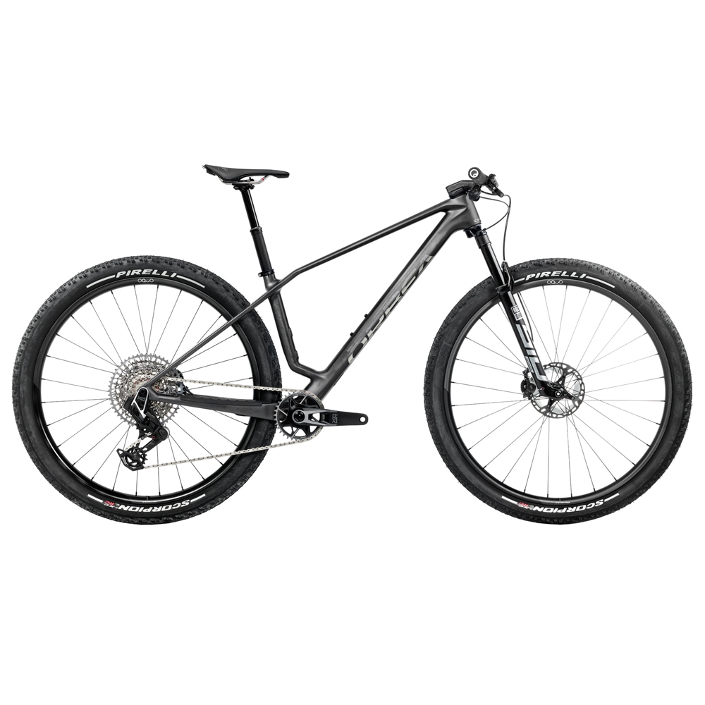 Alma M-Team AXS Hardtail Mountain Bike - Diamond Carbon View (2025)