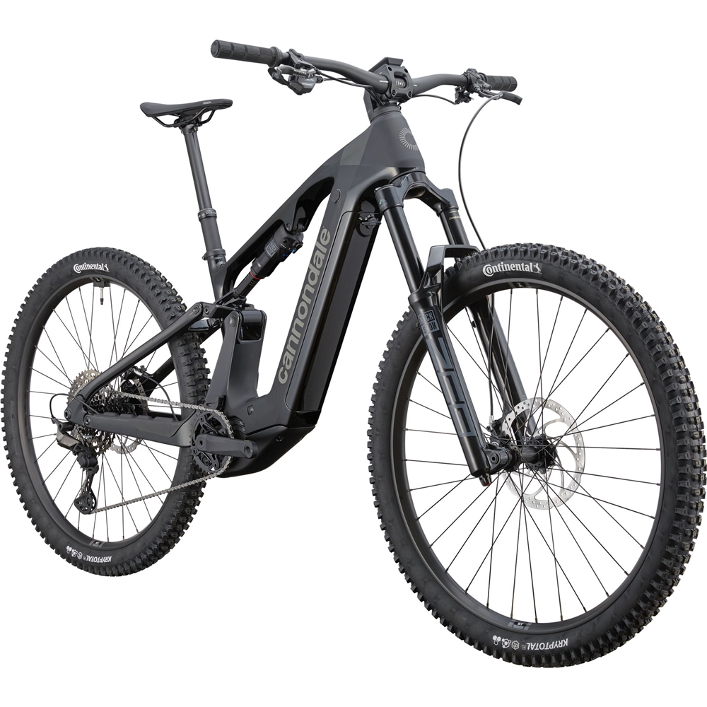 Moterra Carbon 2 Full Suspension Electric Mountain Bike - Matte Black (2025)