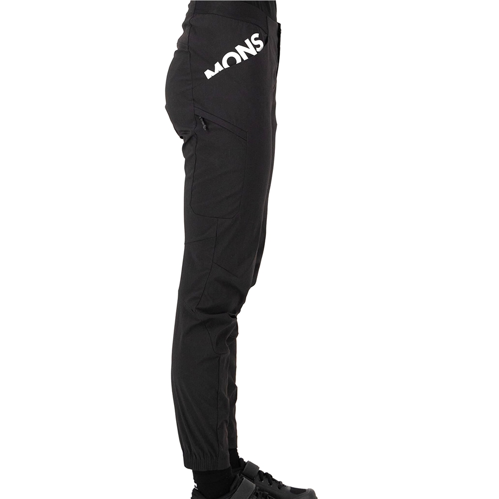 Ladies Diversion Merino Trail Trousers - Black (2025)