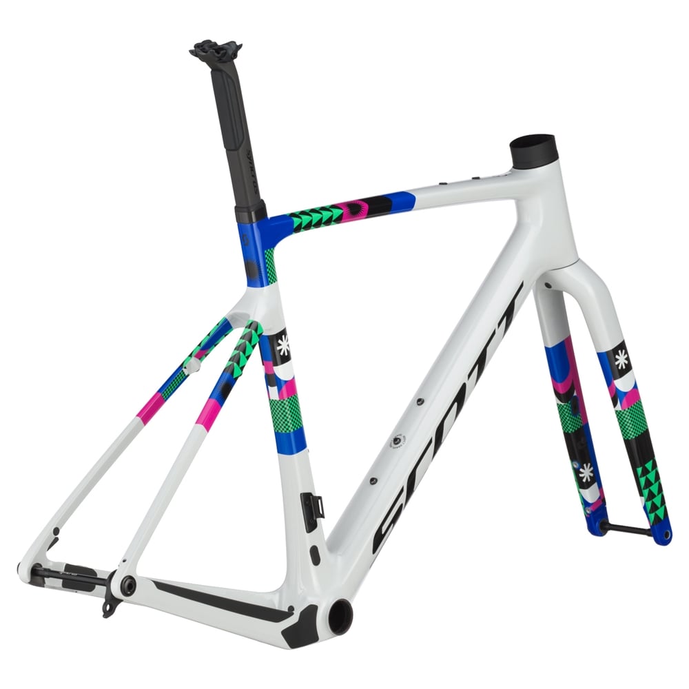 Addict Gravel RC HMX Gravel Bike Frameset - Beluga Grey (2025)