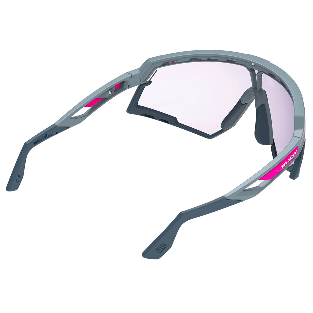 Defender ImpactX PH Sunglasses - Glacier Matte/Bumpers Avio/2Laser Purple