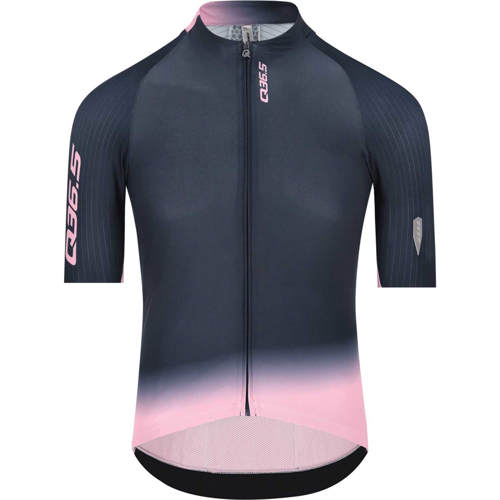 Q36.5 Gregarius Pro Collar Fade Signature Jersey - Nautica Blue