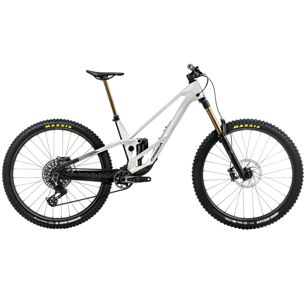 Rallon 450 E-LTD Full Suspension Mountain Bike - White Chic/Diamond Black (2026)