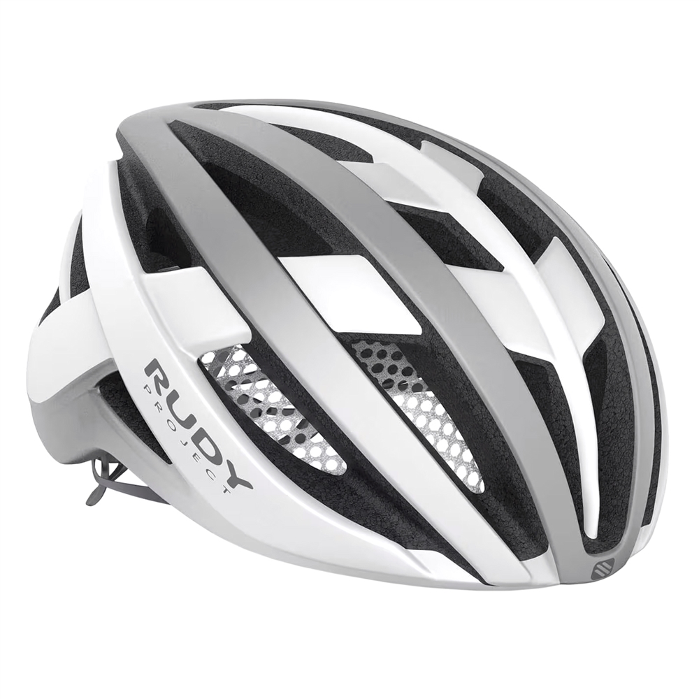 Venger Road Helmet - White/Matte Silver