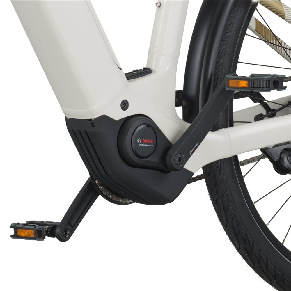E-Horizon Tour 50 Wave Electric Hybrid Bike - Off White (2026)