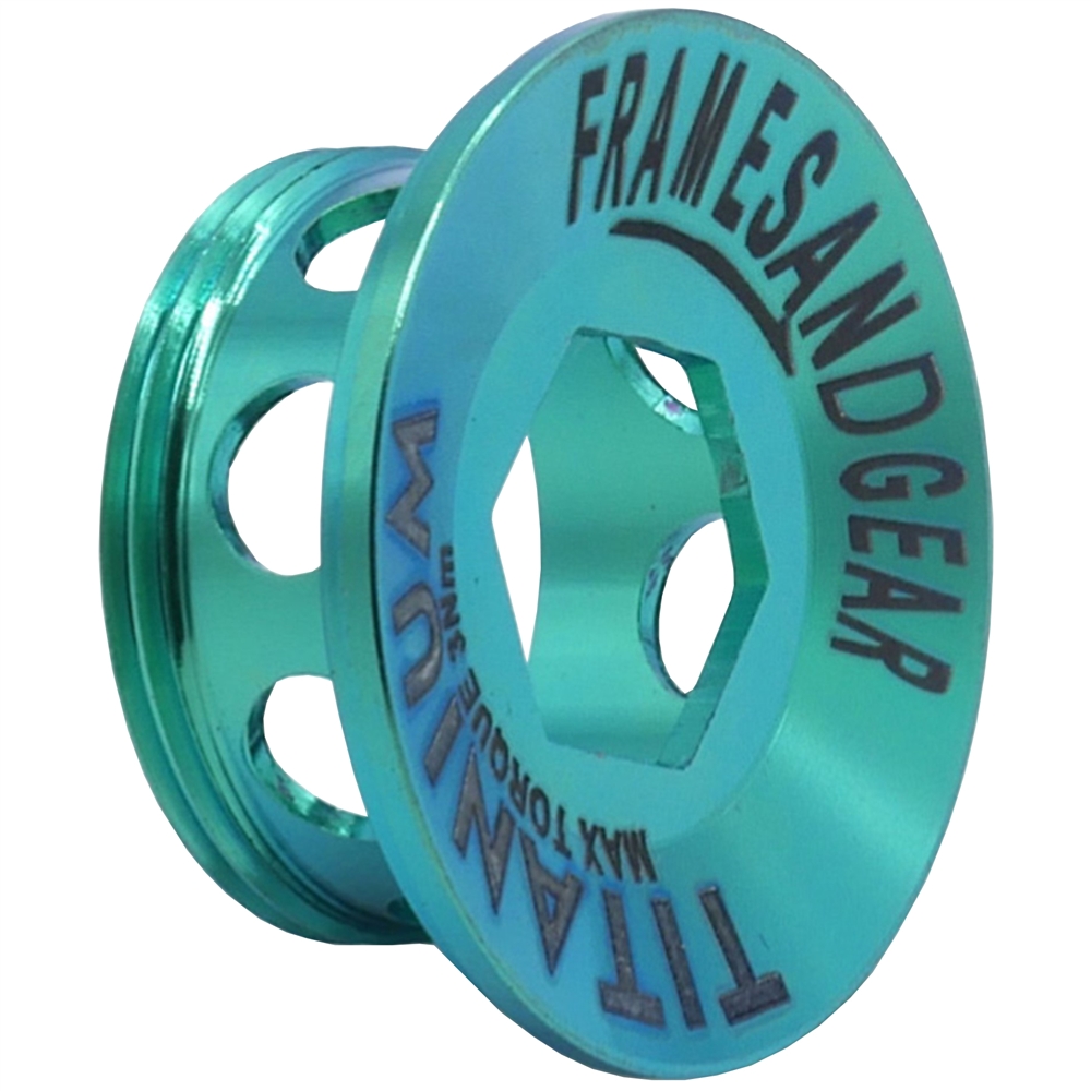 Titanium Shimano Crank Arm Cover Bolt