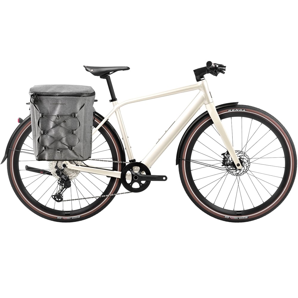 Vibe H10 EQ Electric Hybrid Bike - Ivory White (2024)