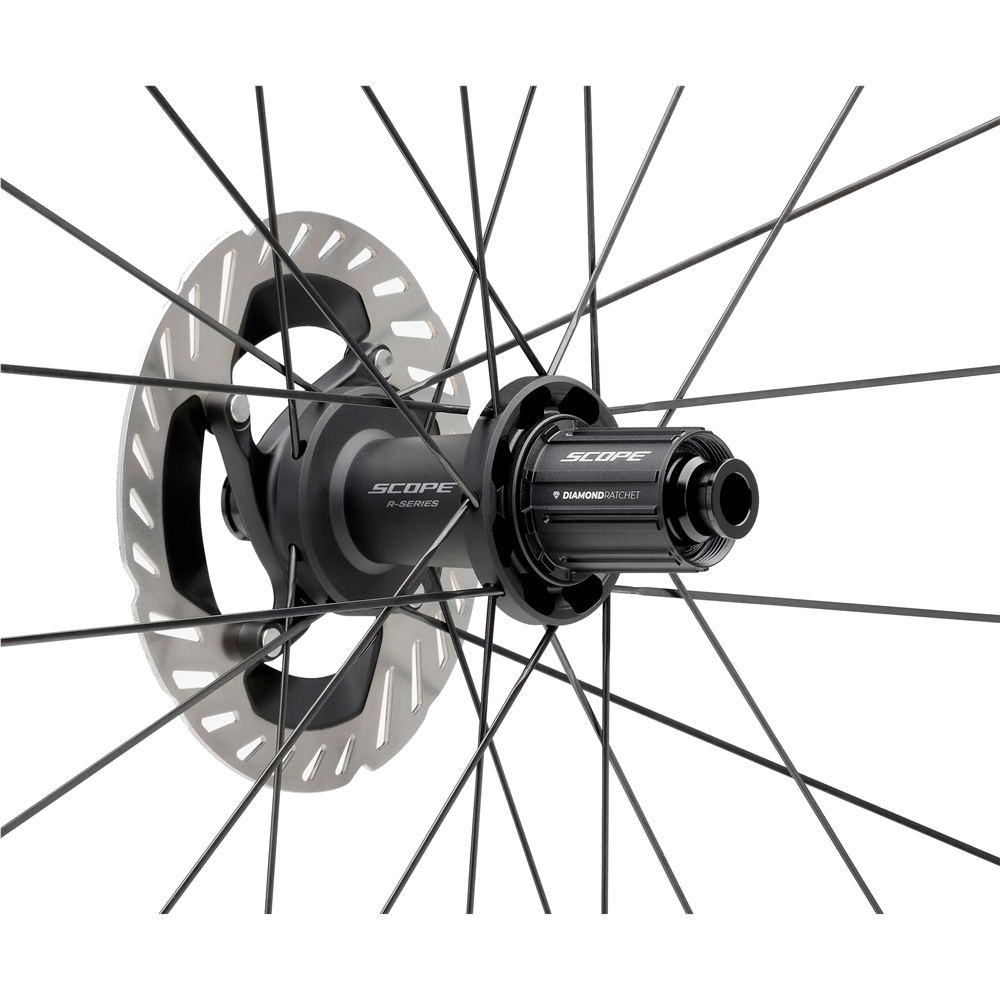 R4.A V2 45mm Allroad Carbon Disc Brake Wheelset - White