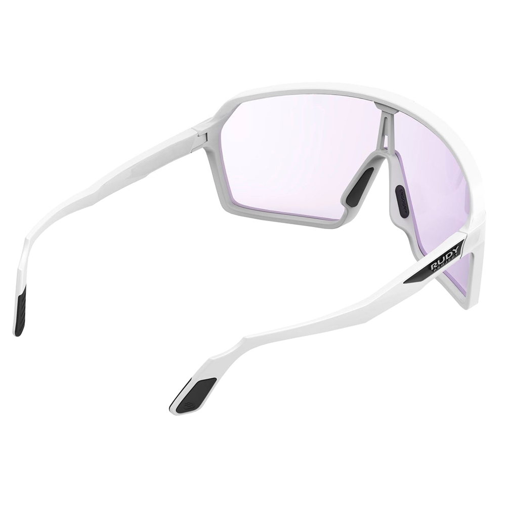 Spinshield ImpactX PH Sunglasses - White Matte/2Laser Purple