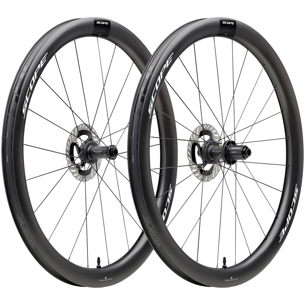 R4.G V2 45mm Gravel Carbon Disc Brake Wheelset- White