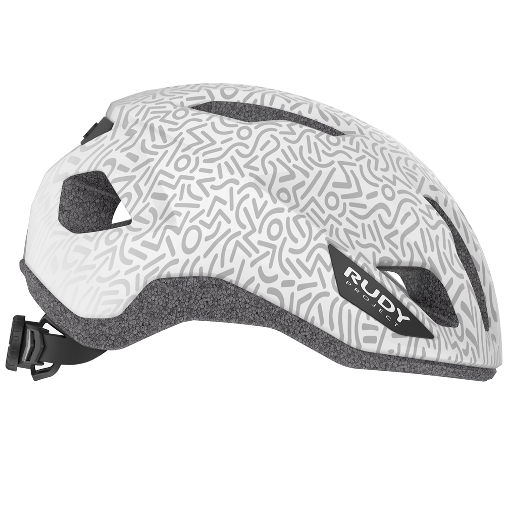 Sinergy Road Helmet - White Doodle Matte